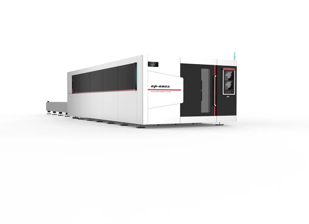 High Power 8000W 12000W 20000W Ipg Raycus Fiber Laser Cutting Machine 2560gp with Safe Full Coverd Fiber Laser Cutter Laser Head Exchange Table for 30mm 40mm Ss