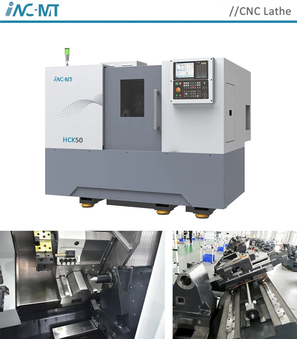 High Precision Mini CNC Slant Bed Lathe (HCK50)