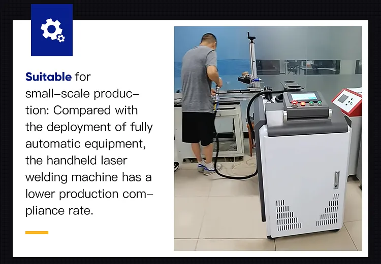 High Productivity Welder Laser and Cleaner 1000W Fiber Laser Optic Welder Channel Laser Welding Machine Price for Sale
