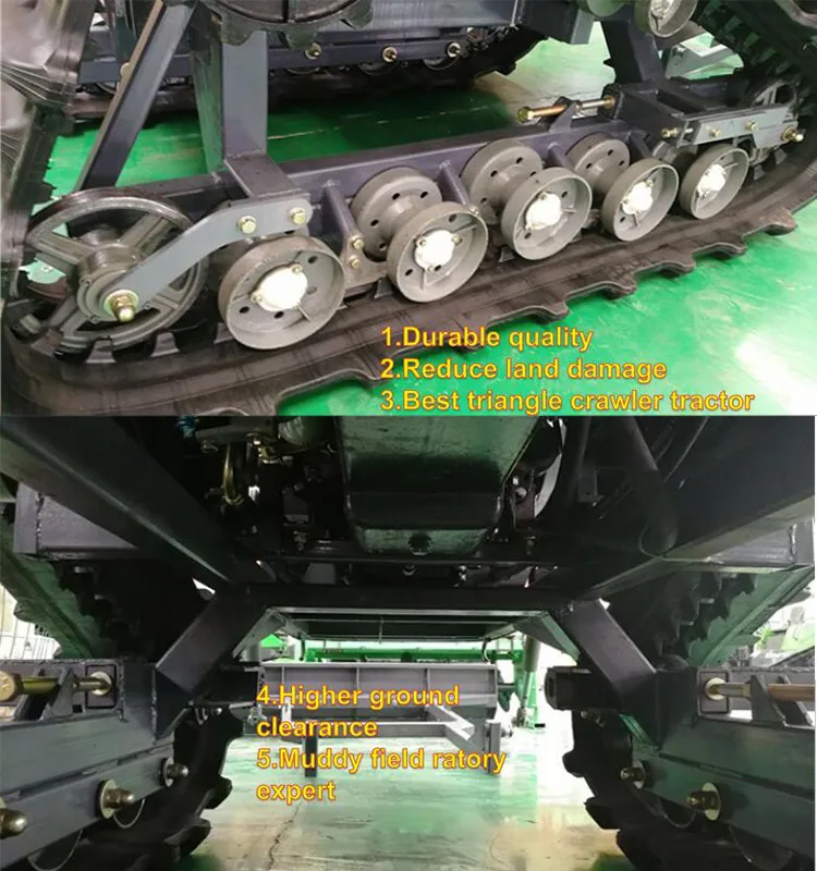 High Quality Farm Rubber Crawler Tractor Small Track Type with Best Price in Peru