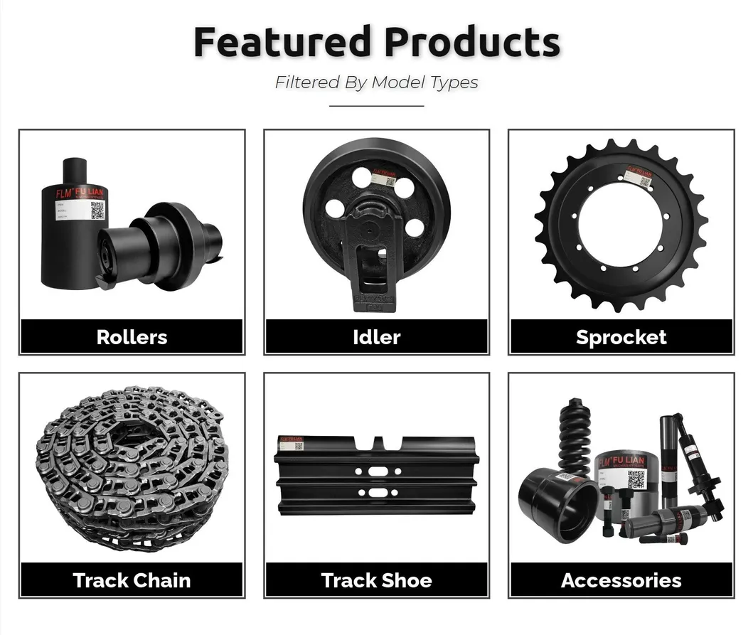High Quality Komatsu Bulldozer D65/D85/D155 Track Links Track Chains with Shoe Undercarriage Parts