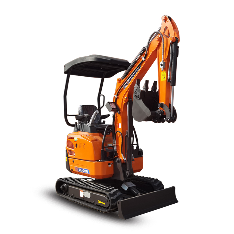 High Quality Rl-17 Hydraulic Crawler Agriculture/Factory Construction Mini Excavator with Backhoe