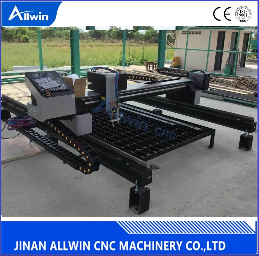 Homemade CNC Plasma Cutter Metal Cutting Machine Hypertherm Good Price