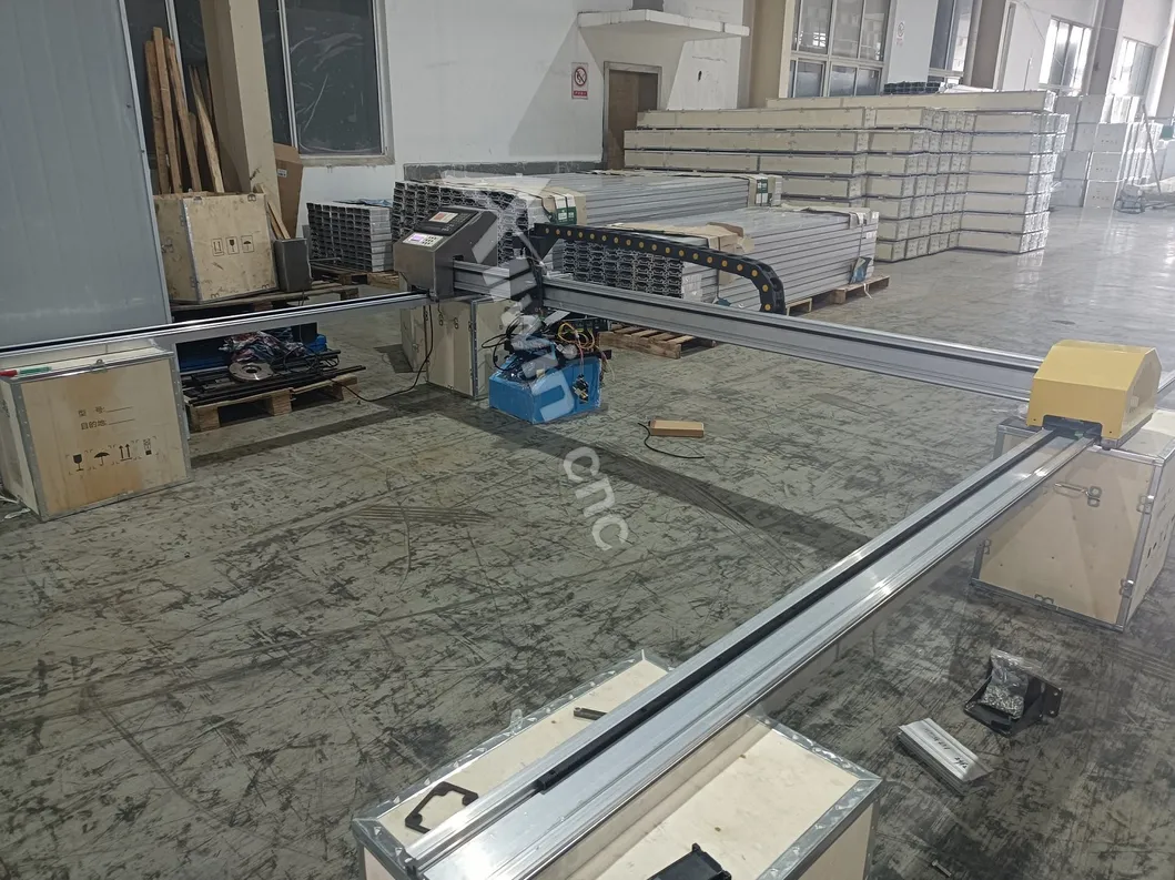 Homemade CNC Plasma Cutter Metal Cutting Machine Hypertherm Good Price