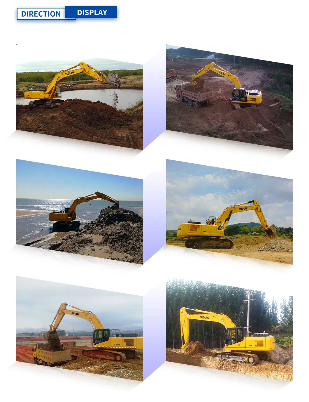 Hot Sale Jkw-385 37ton Large Crawler Heavy Excavator Building Machinery