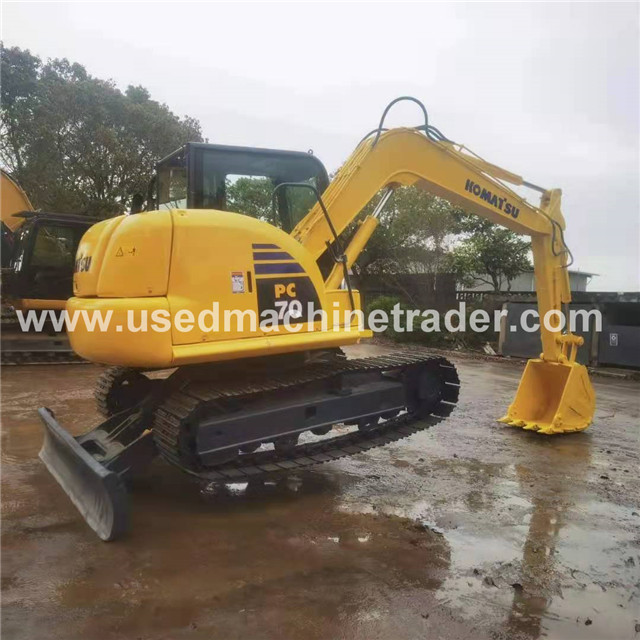 Hot Sale Second Hand Komatsu Mini Excavator PC70-8 Used Excavator