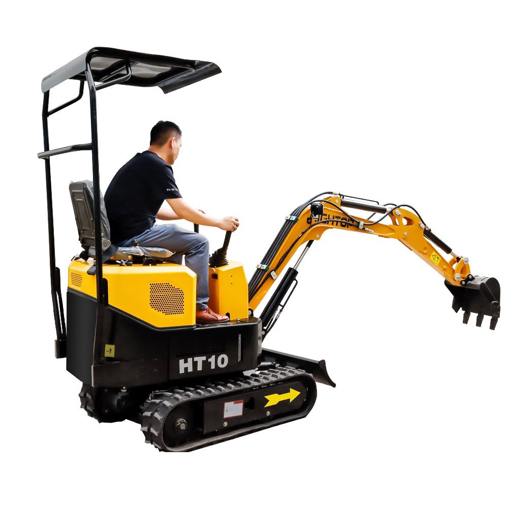 Hydraulic Crawler Mini Excavator for Garden and Farm 1 Ton