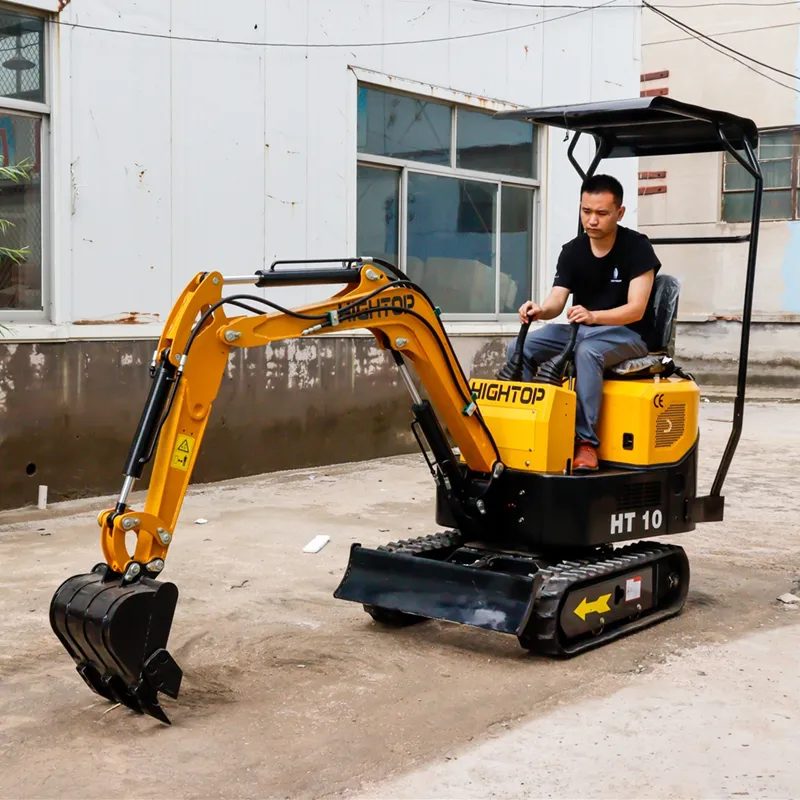 Hydraulic Crawler Mini Excavator for Garden and Farm 1 Ton