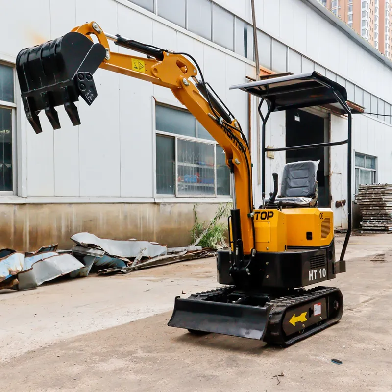 Hydraulic Crawler Mini Excavator for Garden and Farm 1 Ton