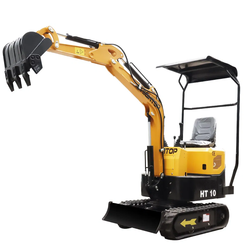 Hydraulic Crawler Mini Excavator for Garden and Farm 1 Ton