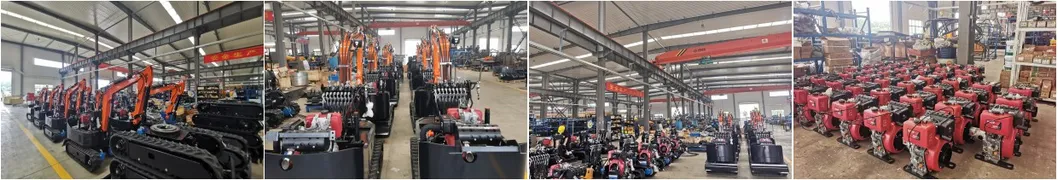 Hydraulic Crawler Mini Excavator Tracked Mini Digger of 2.5 Ton