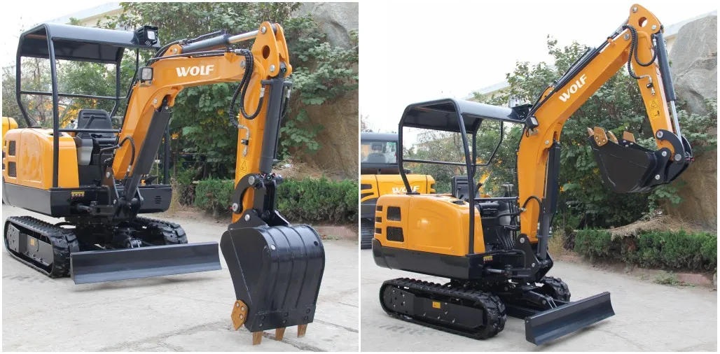 Hydraulic Crawler Mini Excavator Tracked Mini Digger of 2.5 Ton