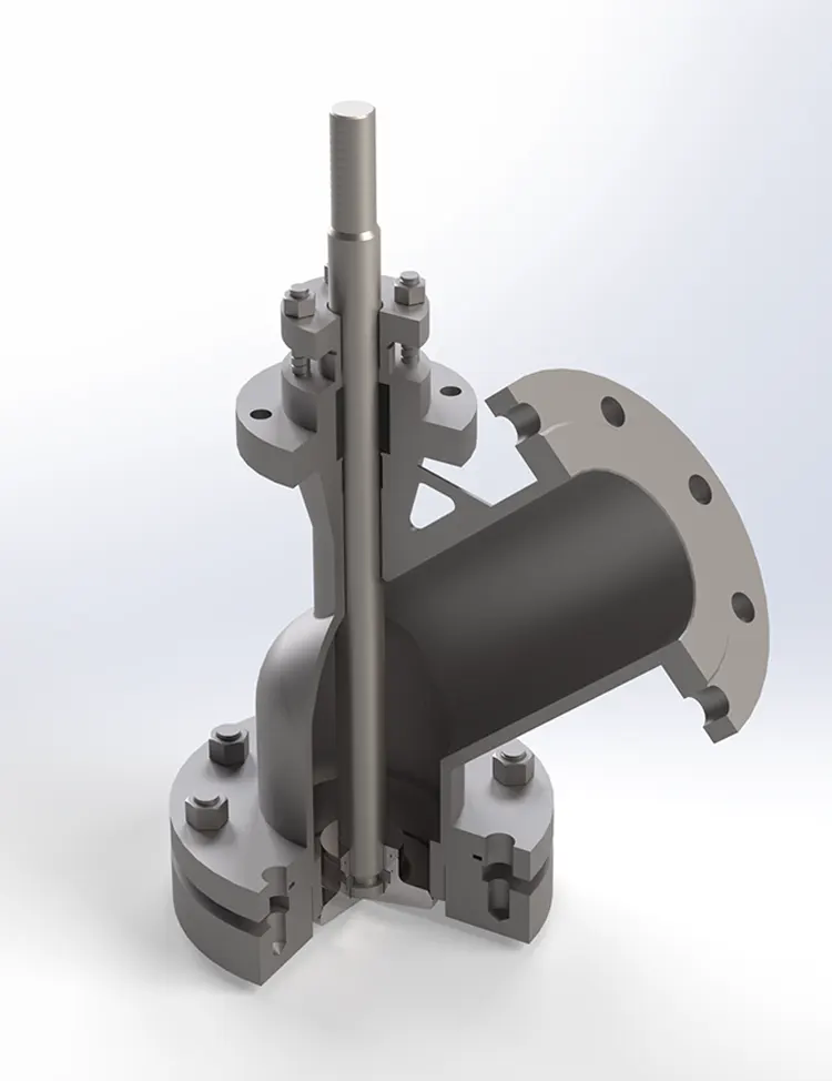 Upward Expansion Discharge Valve