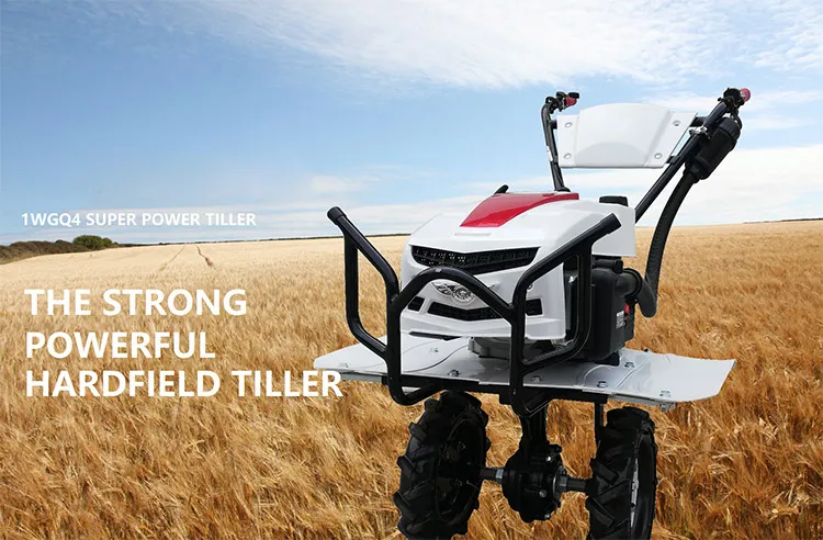 Integrated Ditching Fertilization Mulching Ridging Machine Agricultural Weeder Mini Power Tiller Machine