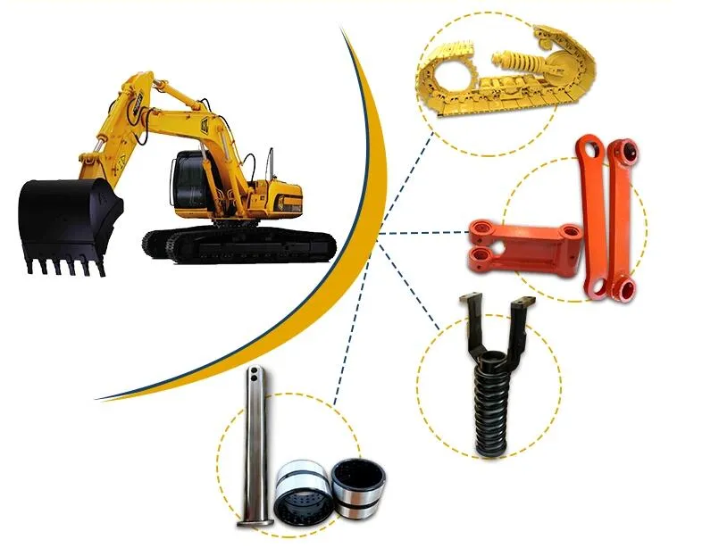 Jcb Track Link Chain for Js200LC Js220LC Js360LC Excavator Parts