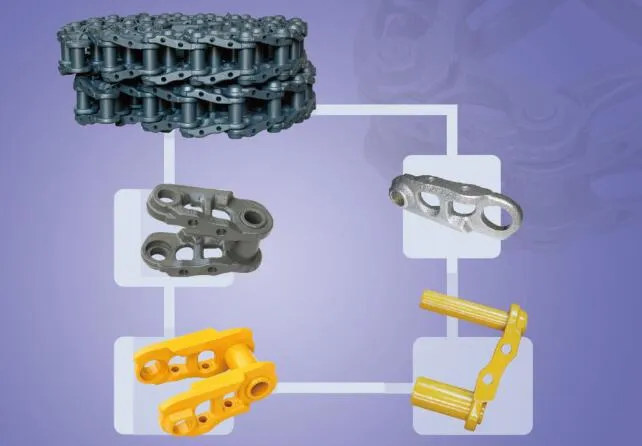 Jcb Track Link Chain for Js200LC Js220LC Js360LC Excavator Parts