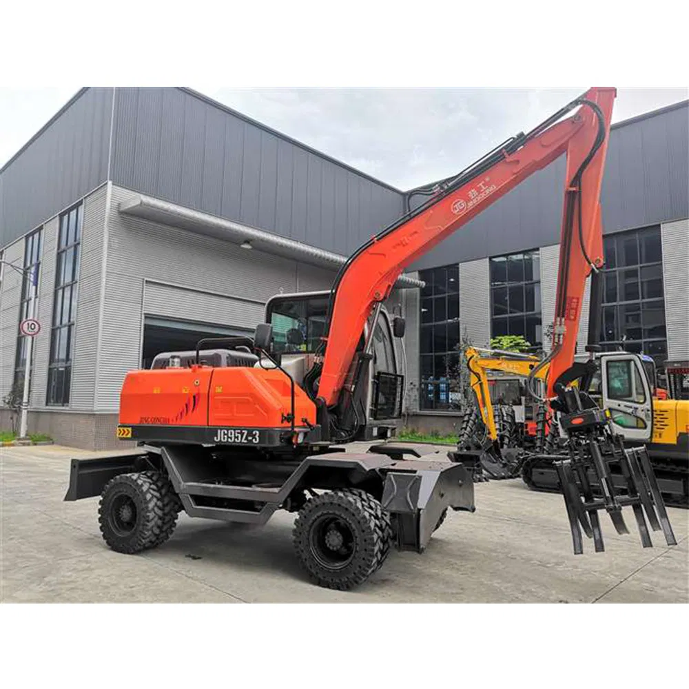 Jg95z Wheel Loader with Grapple Digbits Grapple