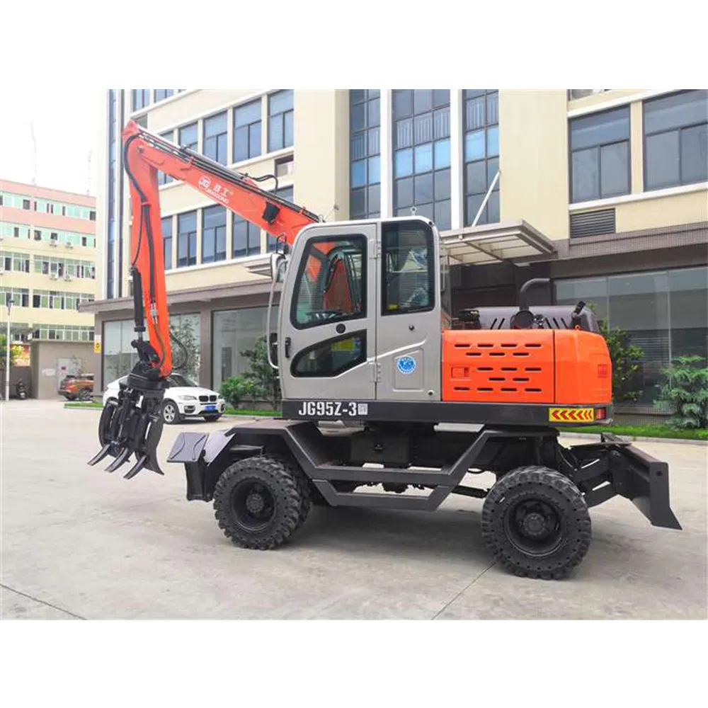 Jg95z Wheel Loader with Grapple Digbits Grapple