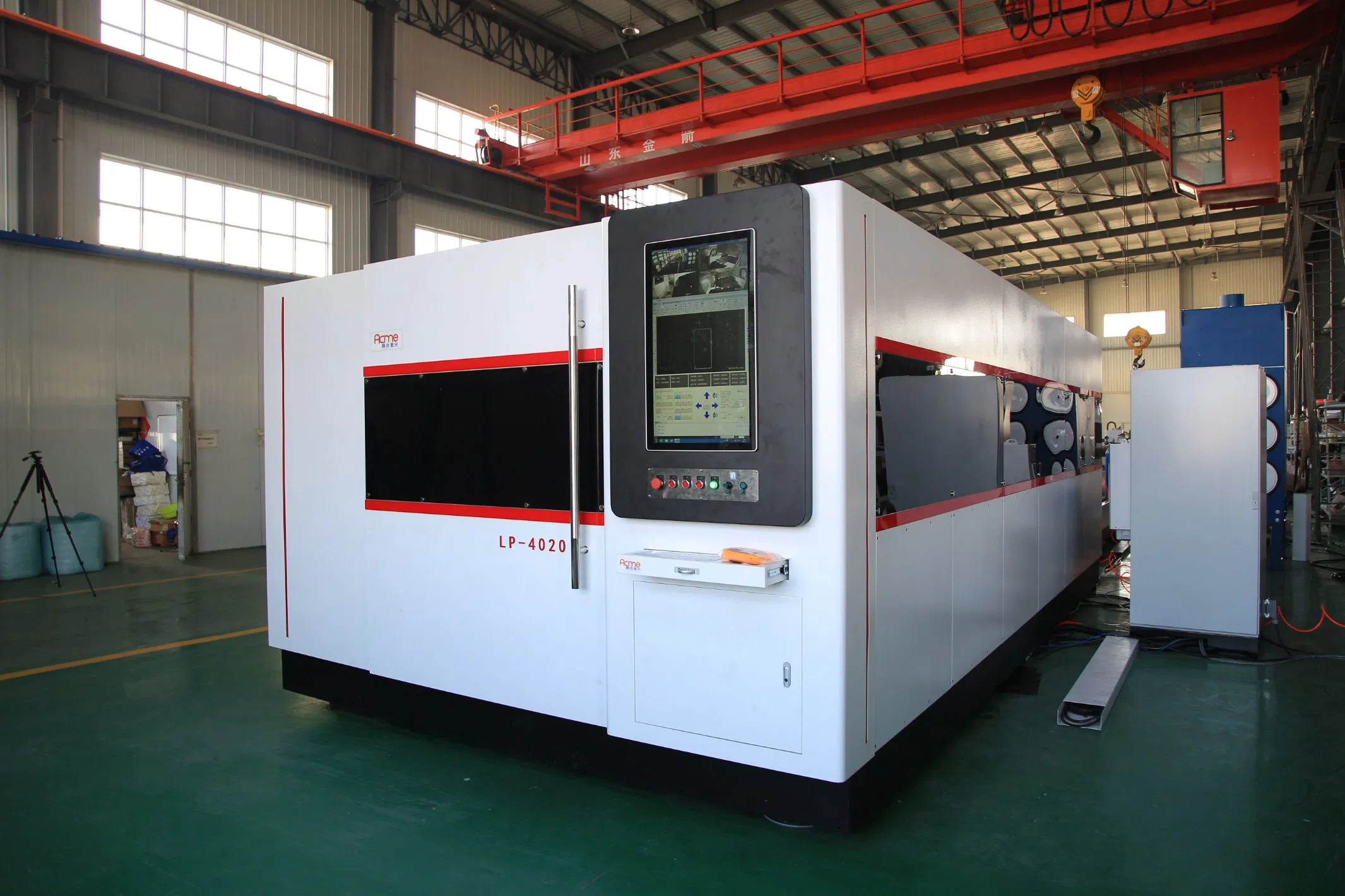 Jinan Mechanical Industry Iron Metal Sheet CNC Laser Cutting Equipment