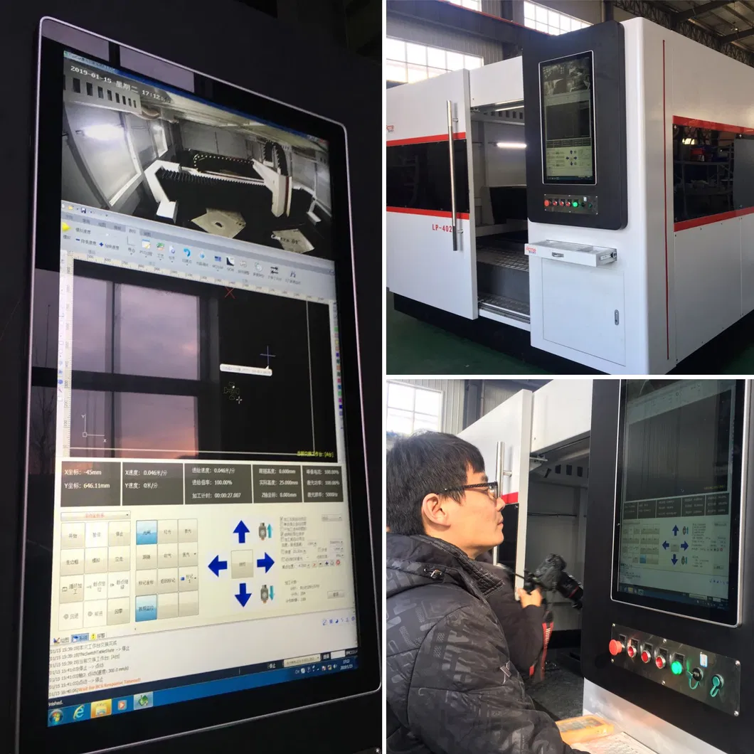 Jinan Mechanical Industry Iron Metal Sheet CNC Laser Cutting Equipment