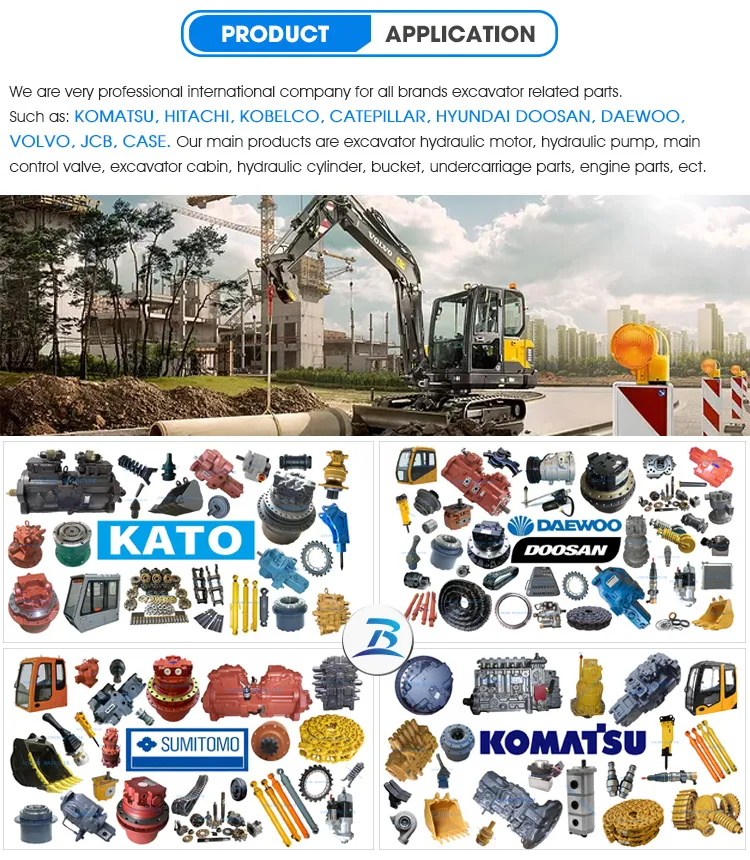 Kobelco Excavator Sk200-8 Travel Motor Sk200LC Sk200-6 Final Drive