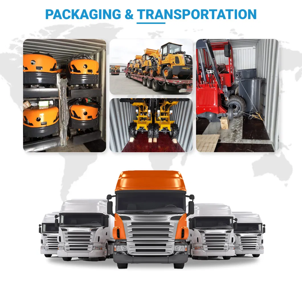 Lgcm CE Red Wheel Loader 0.8ton with Cheap Price