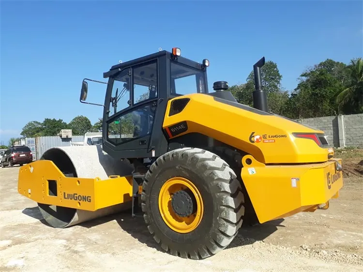 Liugong 14ton Single Drum Vibrate Road Roller Clg6114e