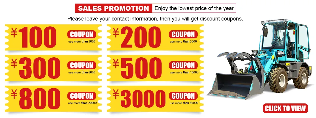 Low Price Front End Small Backhoe Loader 2 Ton 3 Ton 4 Ton 5 Ton 6 Ton