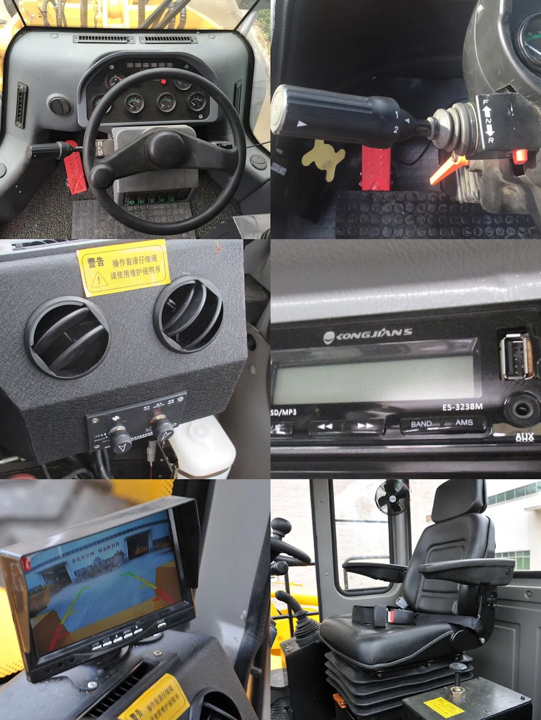 Ltmg USA Technology Transmission 8t 8 Ton 988 Wheel Loader with Cummin-S Engine