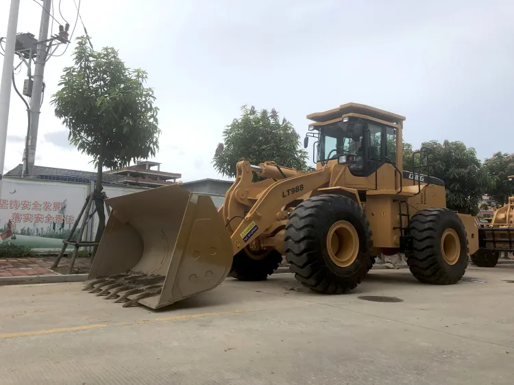 Ltmg USA Technology Transmission 8t 8 Ton 988 Wheel Loader with Cummin-S Engine