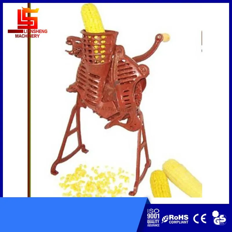 Manual Labour Corn Thresher /Hand Operated Maize Sheller or Matched with Motor