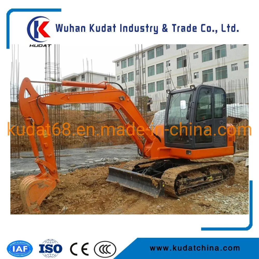 Mini Excavator 4tons Digger with Sealed Cab and Air Conditioner