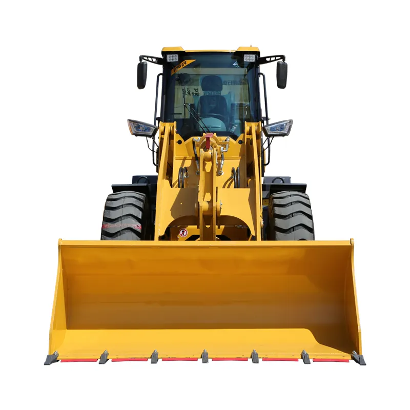 Mini Wheel Loader Lugong Official 92kw Power 2.5 Ton Wheel Loader