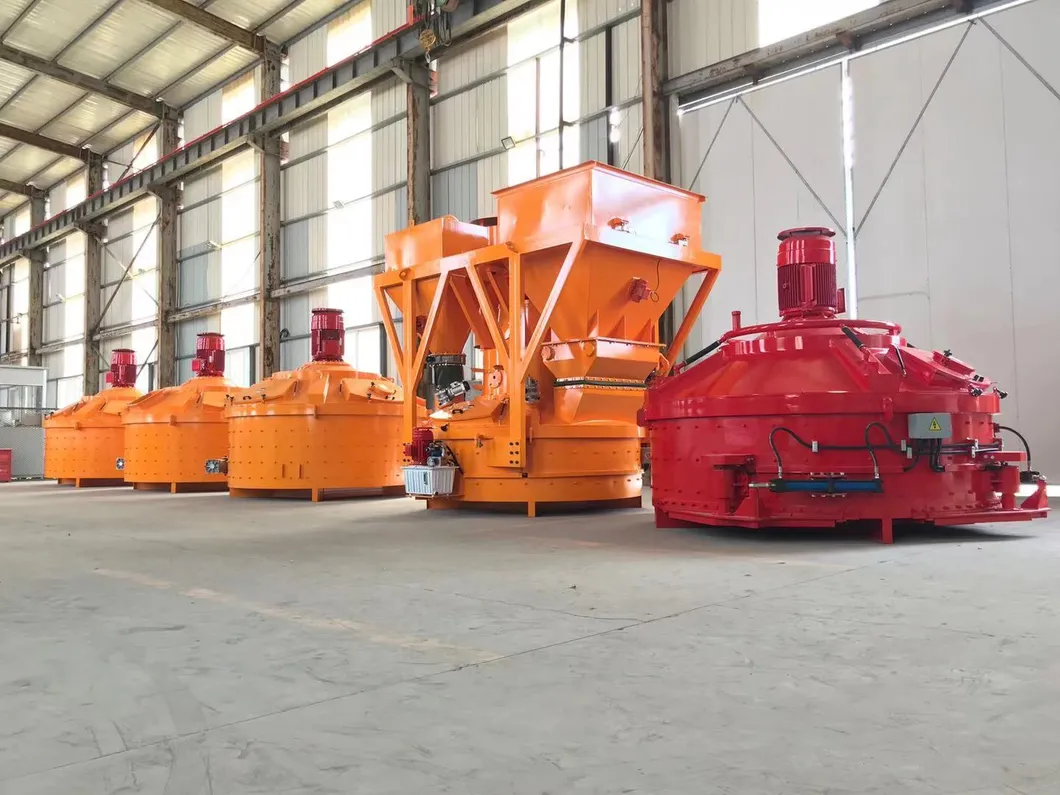 Mpc500planetary Concrete Pan Mixer for Block Making