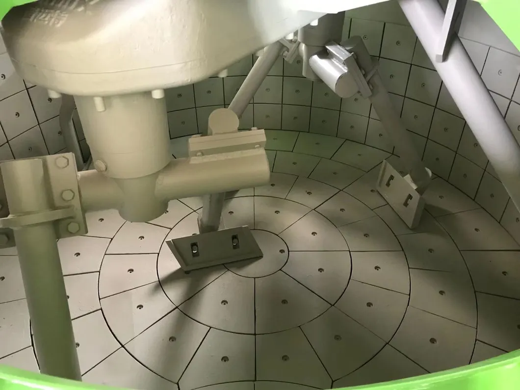 Mpc500planetary Concrete Pan Mixer for Block Making