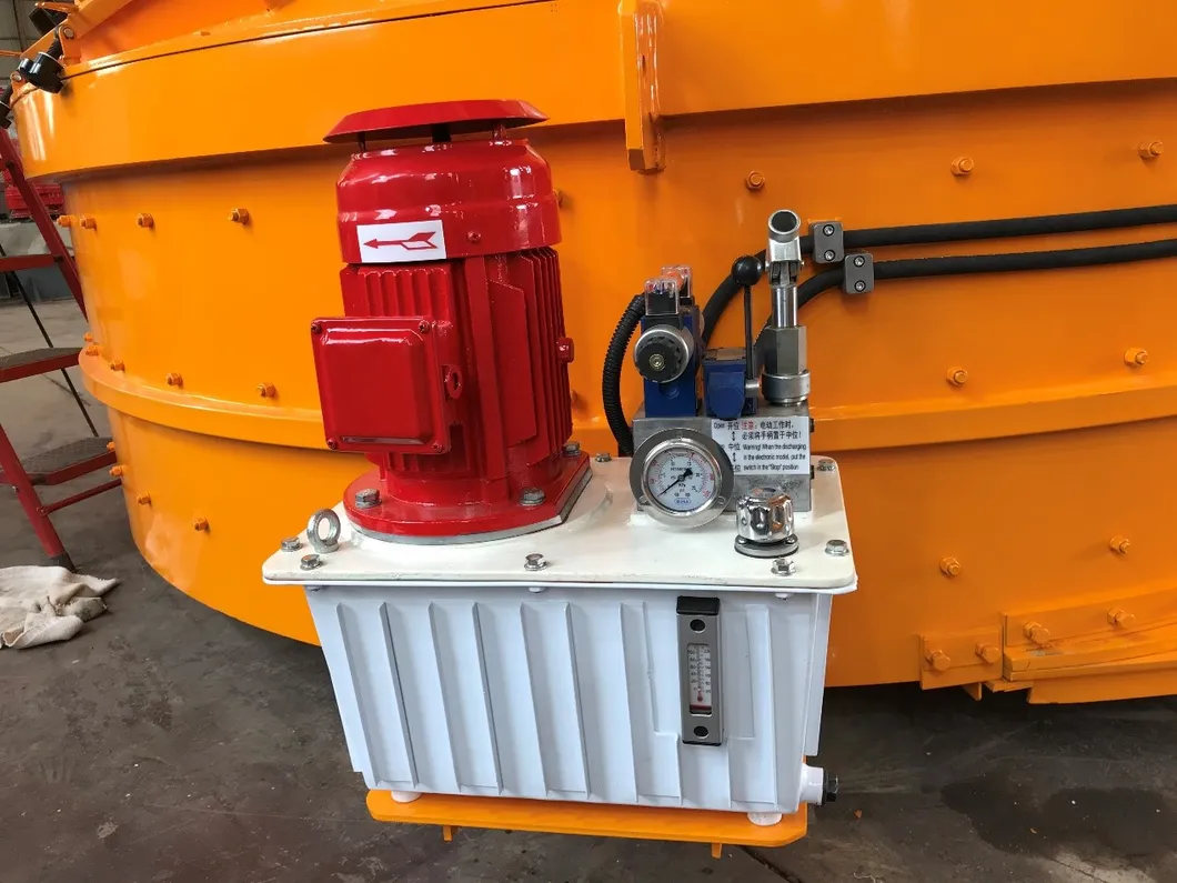 Mpc500planetary Concrete Pan Mixer for Block Making