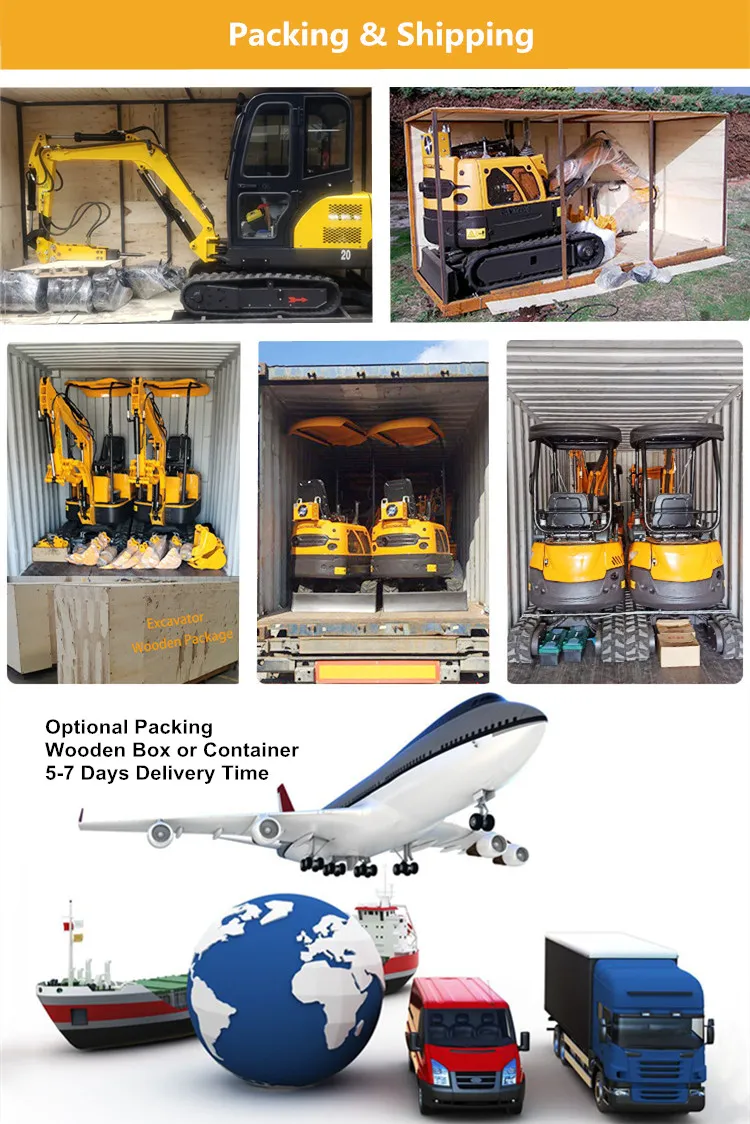 New Design Diesel Engine CE Certificate Air Cooled 3500kg 3.5t 3.5 Ton Farm Machinery