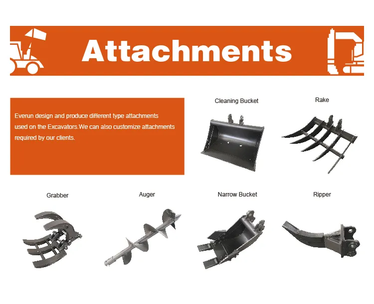 New Design Everun ERE10 PRO 1ton Construction Machine Mini Crawler Micro Diggers Excavators