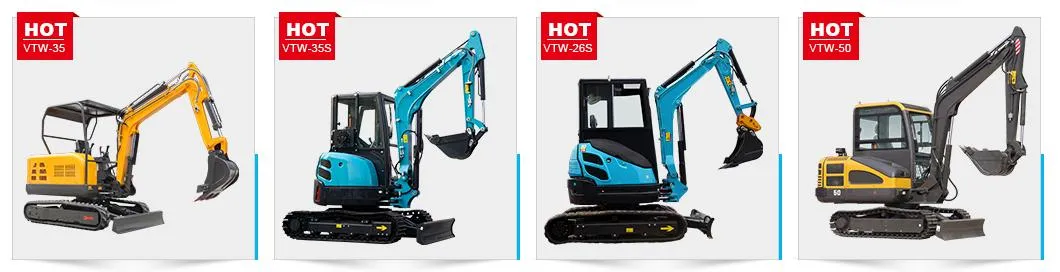 New Products for Sale 1780kg Chinese Excavator Daftar Harga Excavator Mini Digg Farm Agricultural Small Mini Excavator Cheap Price