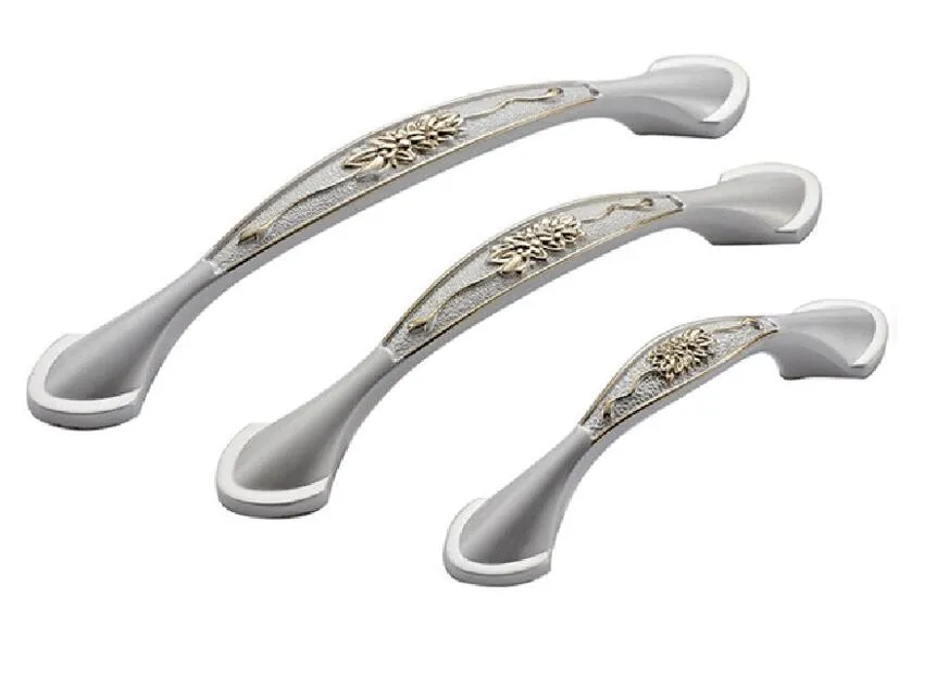 New Style Black Color Zinc Furniture Cabinet Drawer Pull Handle