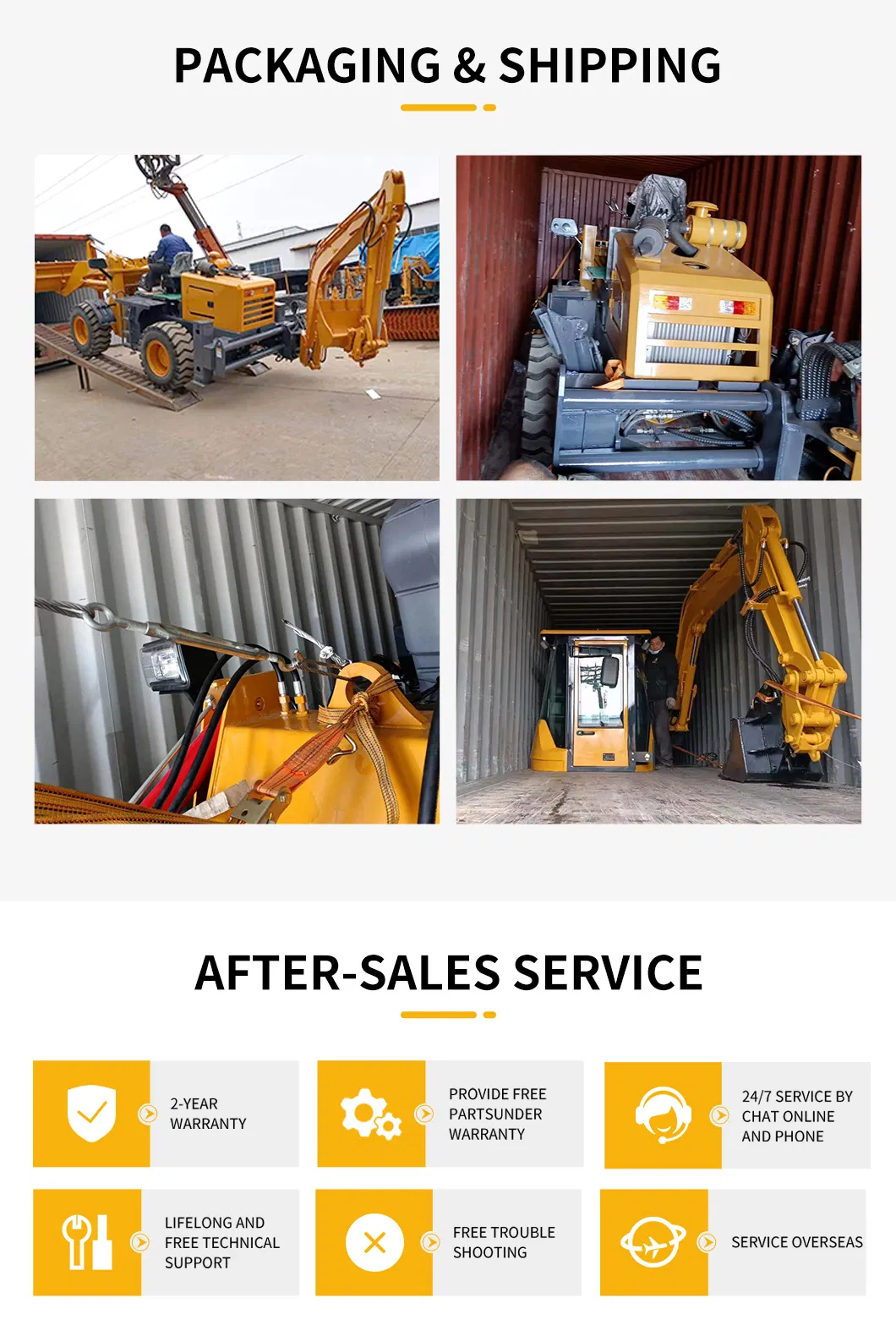 New Wheel Loader Mini Cheapers Backhoe Loader
