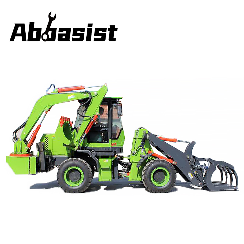 OEM ISO CE Abbasist AL20-45 Mini Front Backhoe Loader and Digger Retroescabadora