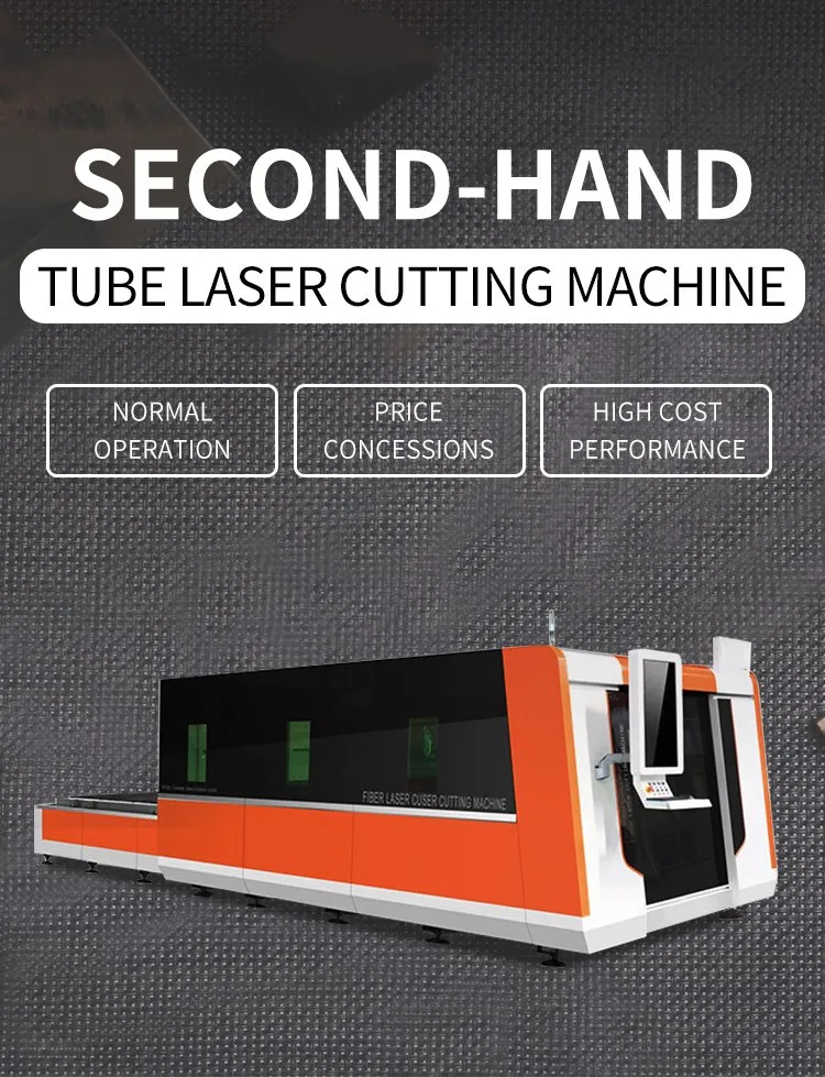 Old Laser Cutting Closed Type 6025 CNC Fiber Laser Cutting Machine with Exchange Table 2kw 4kw