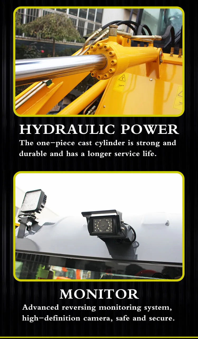 Operating Rippa 850kg 23HP 27HP Small Skid Steer Loader