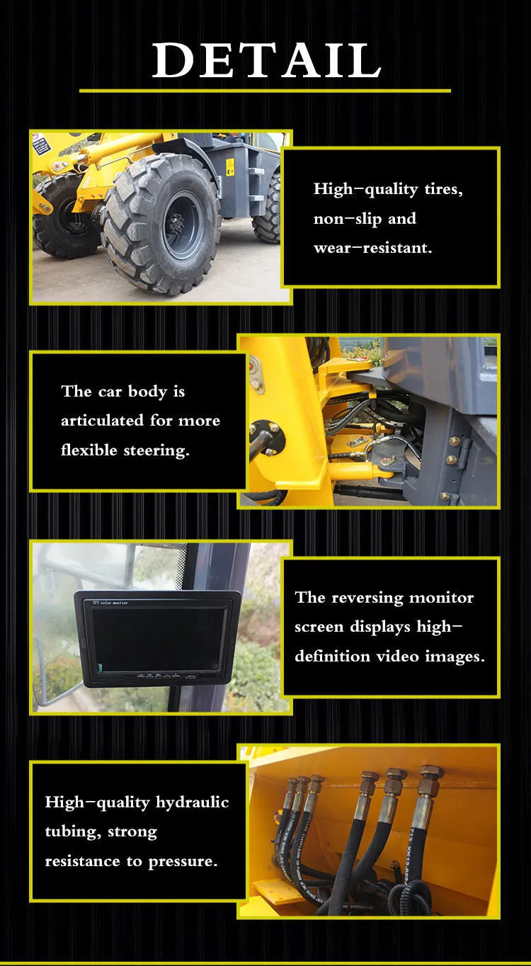 Operating Rippa 850kg 23HP 27HP Small Skid Steer Loader