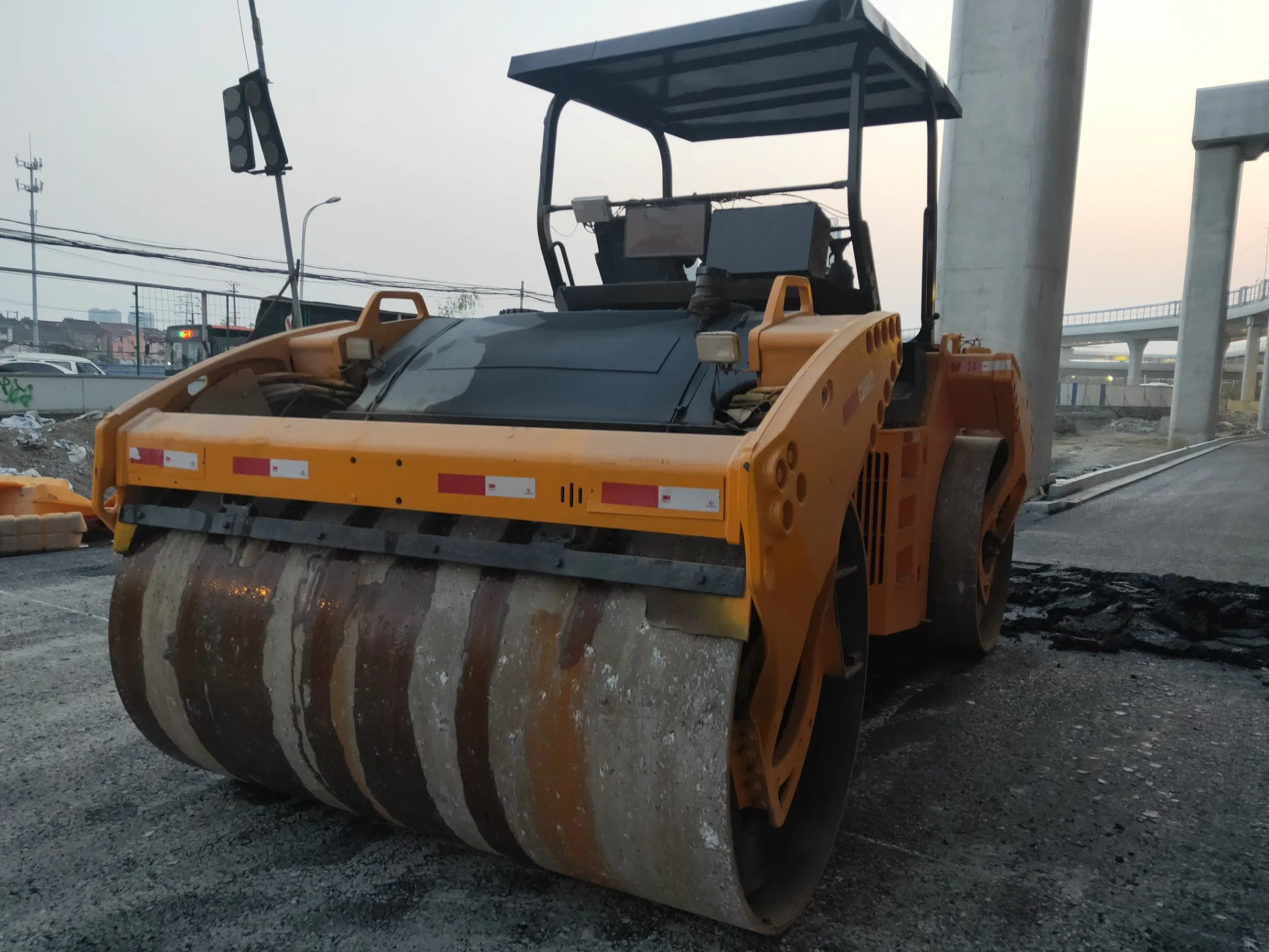 Originally Germany 13ton Used Construction Bomag Road Roller Bw203ad Second Hand Vibratory Smooth Drum Roller Bw203ad-1, Bw203ad-2, on Sale