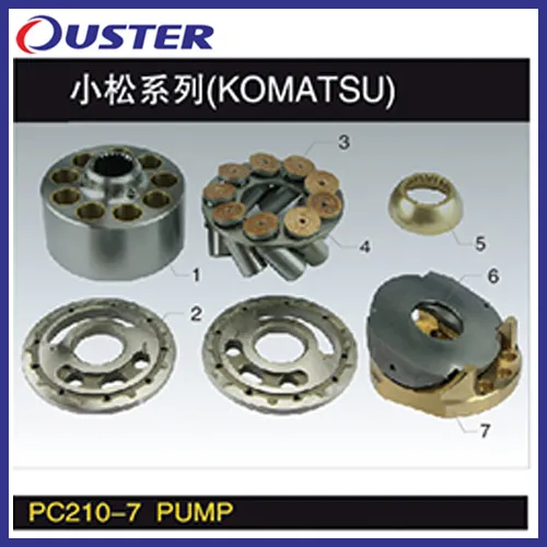 PC45r-8/PC60-6, 7/PC120-6/PC200-6/PC220-7/PC400-7 Swing Pump Hydraulic Pump Parts in Stock with Good Quality and Reasonable Price