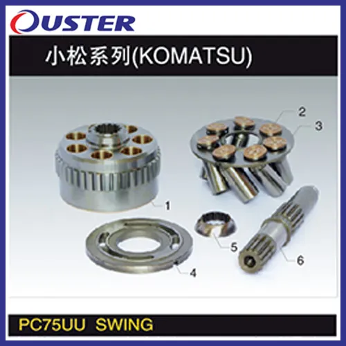 PC45r-8/PC60-6, 7/PC120-6/PC200-6/PC220-7/PC400-7 Swing Pump Hydraulic Pump Parts in Stock with Good Quality and Reasonable Price