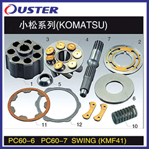 PC45r -8/PC60-6, 7/PC120-6/PC200-6/PC220-7/PC400-7 Swing Pump Hydraulic Pump Parts in Stock with Good Quality and Reasonable Price