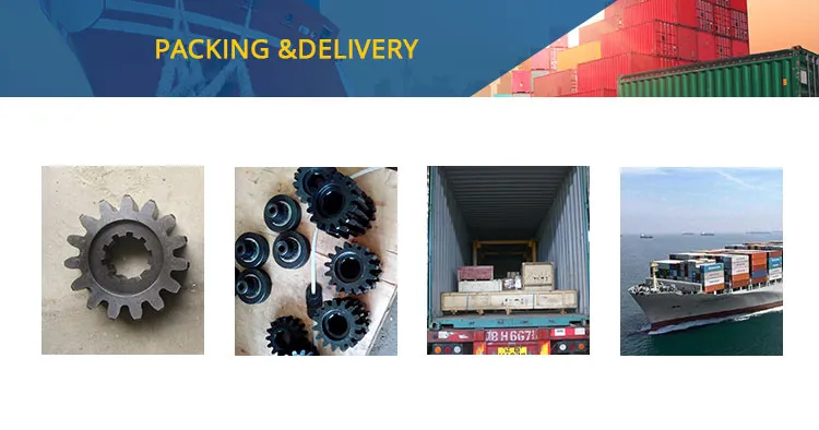 Pinion for Gjj Construction Passenger Hoist Spare Parts